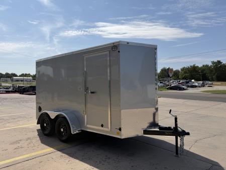 New #056767 2027 Forest River TA2 6 X 12 TANDEM AXLE 7K ENCLOSED W/ REAR RAMP DOOR