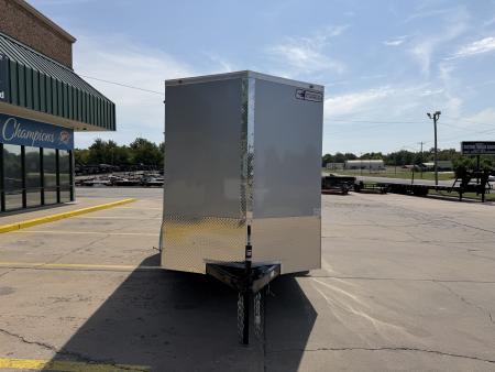 New #056767 2027 Forest River TA2 6 X 12 TANDEM AXLE 7K ENCLOSED W/ REAR RAMP DOOR