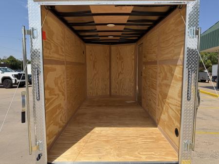 New #056767 2027 Forest River TA2 6 X 12 TANDEM AXLE 7K ENCLOSED W/ REAR RAMP DOOR