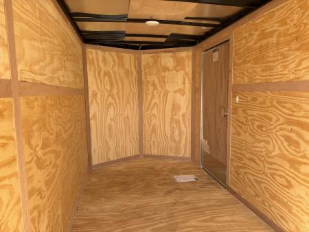 New #056765 2027 Forest River TA2 6 X 12 TANDEM AXLE 7K ENCLOSED W/ REAR RAMP DOOR