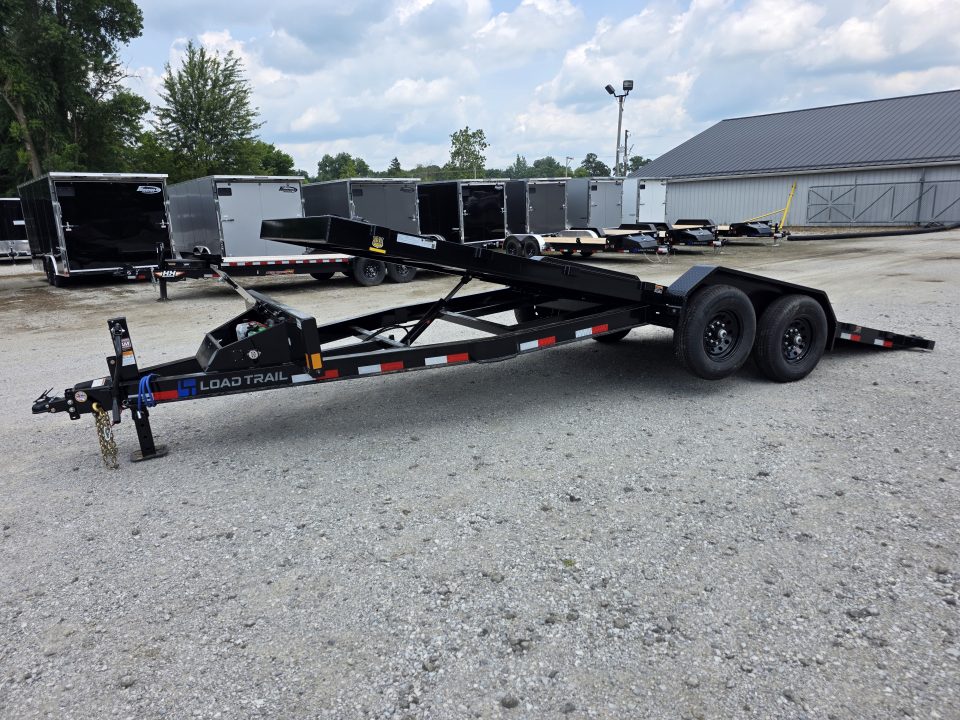 New 2027 Load Trail 83" x 22' 14K GVWR Tandem Axle Rapid Loader Tilt Deck CAR HAULER SXS UTV 83X22 Tilt Trailer