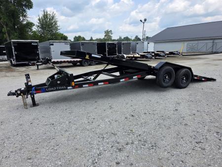 New 2027 Load Trail 83  x 22' 14K GVWR Tandem Axle Rapid Loader Tilt Deck CAR HAULER SXS UTV 83X22 Tilt Trailer