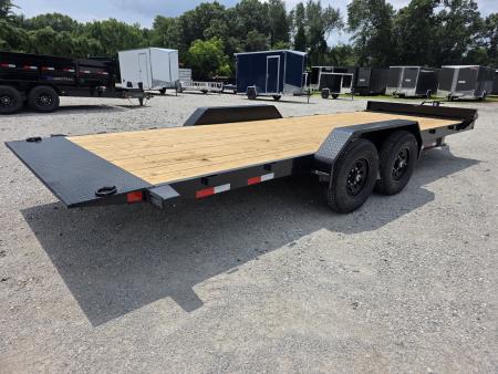 New 2027 Load Trail 83" x 22' 14K GVWR Tandem Axle Rapid Loader Tilt Deck CAR HAULER SXS UTV 83X22 Tilt Trailer