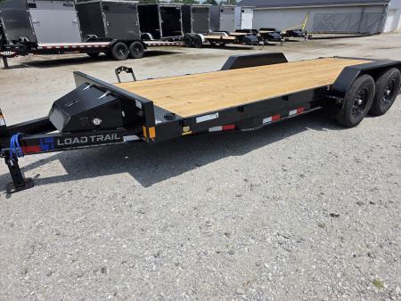 New 2027 Load Trail 83" x 22' 14K GVWR Tandem Axle Rapid Loader Tilt Deck CAR HAULER SXS UTV 83X22 Tilt Trailer