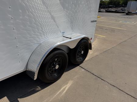 New #056766 2027 Forest River TA2 6 X 12 TANDEM AXLE 7K ENCLOSED W/ REAR RAMP DOOR