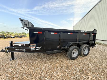 New 2026 Diamond T 83 in x 14 ft Bumper Pull Low Profile 36  Sides GVWR 14000# Dump Trailer