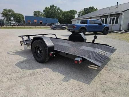 New 2026 Load Trail 77" x 12' Single Axle Scissor Hauler 7K GVWR TILT DECK LOW PROFILE Tilt Trailer