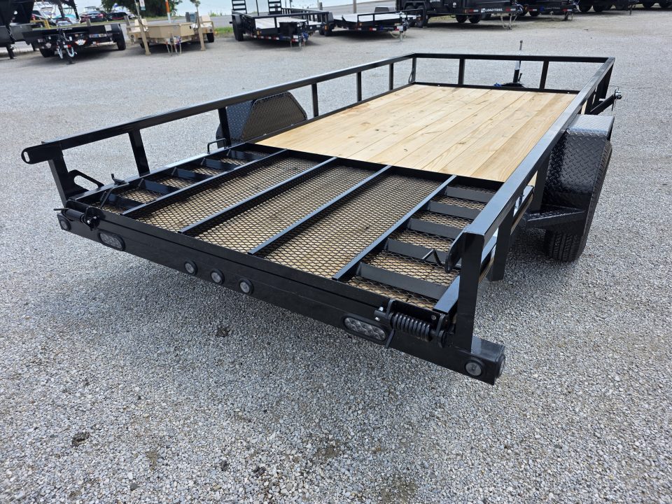 New 2026 Load Trail 77X14 77 X 14 SINGLE AXLE SXS UTV GOLF CART MOWER Utility Trailer