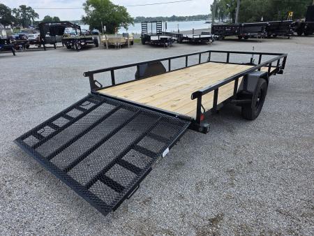 New 2026 Load Trail 77X14 77 X 14 SINGLE AXLE SXS UTV GOLF CART MOWER Utility Trailer