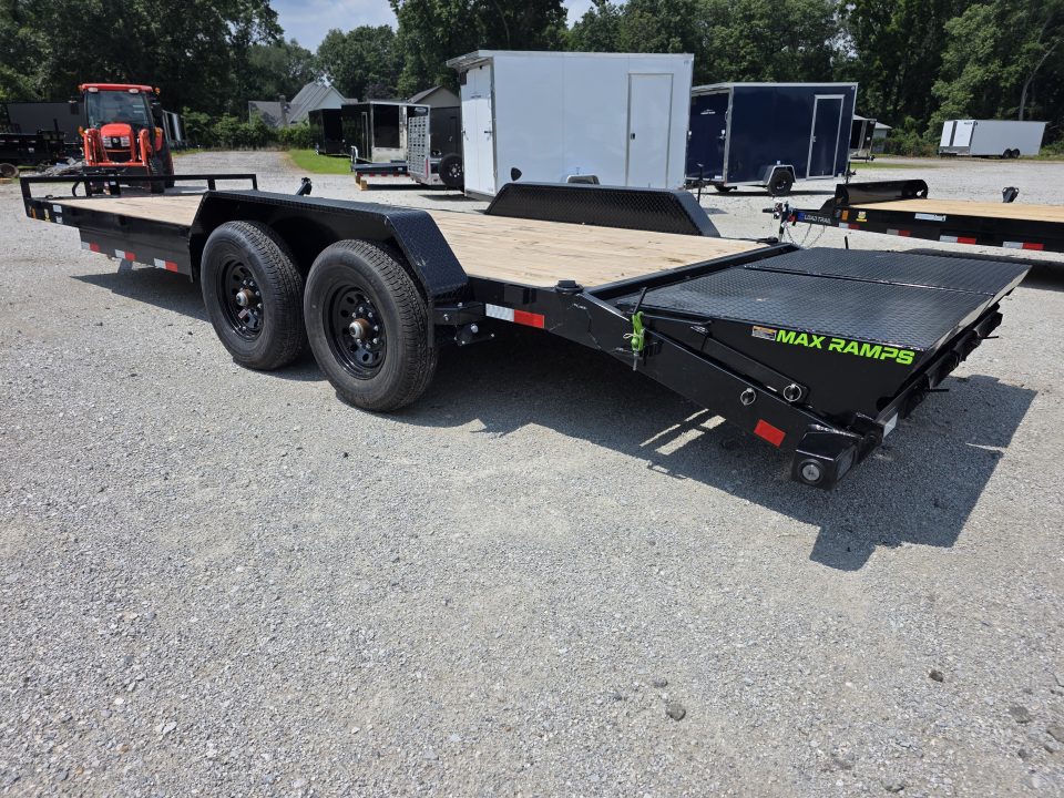 New 2026 Load Trail BRAND NEW 83" x 22' 14K Tandem Axle MAX RAMPS Car Hauler EQUIPMENT TRAILER 14K GVWR 83X22 Car Hauler