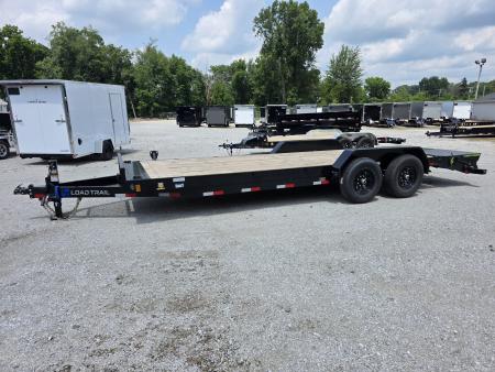 New 2026 Load Trail BRAND NEW 83  x 22' 14K Tandem Axle MAX RAMPS Car Hauler EQUIPMENT TRAILER 14K GVWR 83X22 Car Hauler