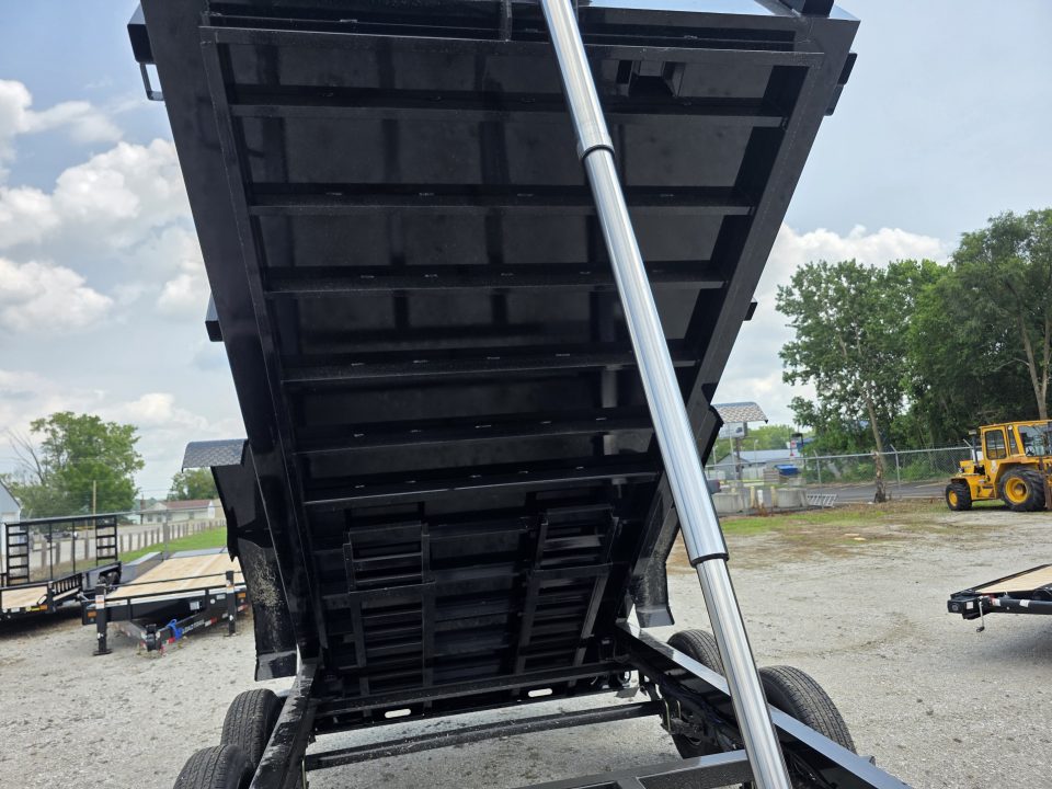 New 2026 Load Trail BRAND NEW TELESCOPIC COMMERCIAL 83" x 14' 36" SIDES 7GA FLOOR Tandem Axle Dump Low-Pro Dump TRAILER 83X14 Dump Trailer