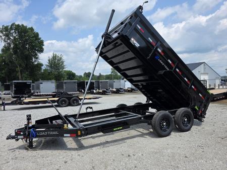 New 2026 Load Trail BRAND NEW TELESCOPIC COMMERCIAL 83  x 14' 36  SIDES 7GA FLOOR Tandem Axle Dump Low-Pro Dump TRAILER 83X14 Dump Trailer