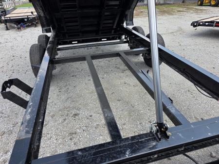New 2026 Load Trail BRAND NEW TELESCOPIC COMMERCIAL 83" x 14' 36" SIDES 7GA FLOOR Tandem Axle Dump Low-Pro Dump TRAILER 83X14 Dump Trailer