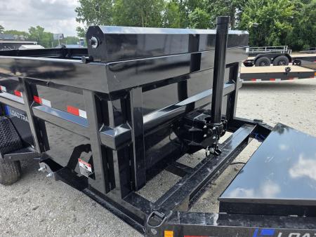 New 2026 Load Trail BRAND NEW TELESCOPIC COMMERCIAL 83" x 14' 36" SIDES 7GA FLOOR Tandem Axle Dump Low-Pro Dump TRAILER 83X14 Dump Trailer