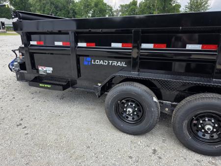 New 2026 Load Trail BRAND NEW TELESCOPIC COMMERCIAL 83" x 14' 36" SIDES 7GA FLOOR Tandem Axle Dump Low-Pro Dump TRAILER 83X14 Dump Trailer