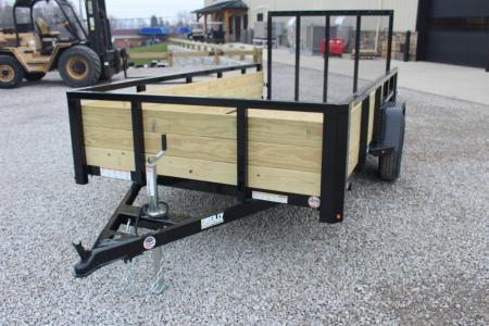 New 2026 Sure-Trac 6' x 10' 3-Board Utility Trailer - 2990# GVW