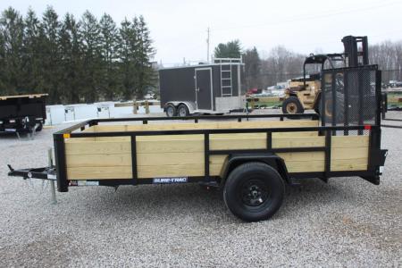 New 2026 Sure-Trac 6' x 10' 3-Board Utility Trailer - 2990# GVW