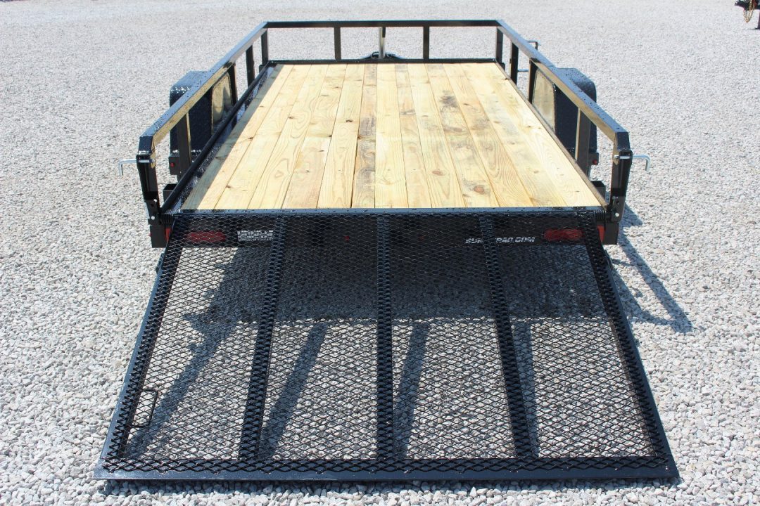 New 2027 Sure-Trac 6' x 12' Single Axle Tube Top Utility Trailer - 2990# GVW