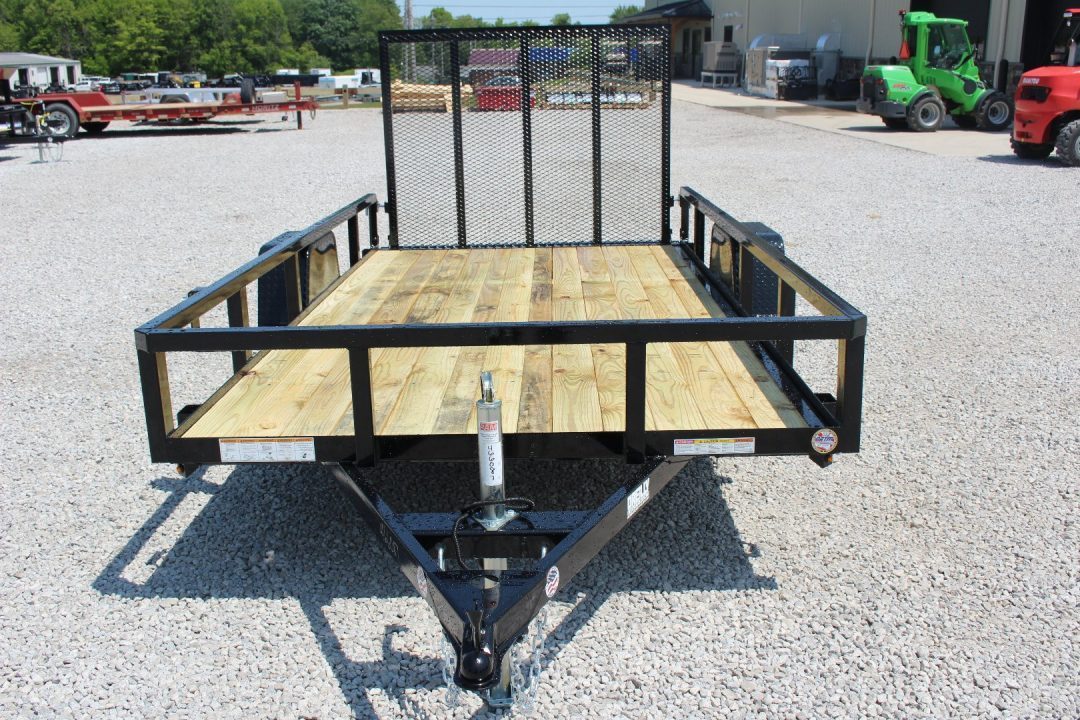 New 2027 Sure-Trac 6' x 12' Single Axle Tube Top Utility Trailer - 2990# GVW