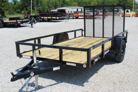 New 2027 Sure-Trac 6' x 12' Single Axle Tube Top Utility Trailer - 2990# GVW