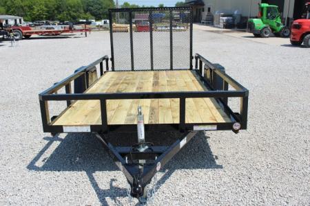 New 2027 Sure-Trac 6' x 12' Single Axle Tube Top Utility Trailer - 2990# GVW