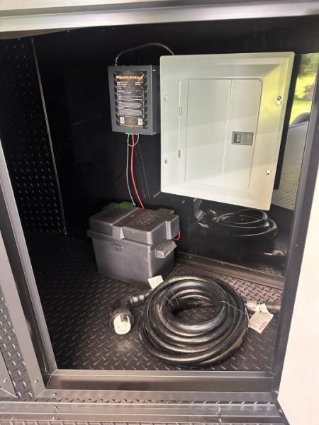 New 2026 Luxe 8.5x28 Race Trailer - Finished Interior- 7000lb Spread Torsion - Recessed E-Track-Full Escape Door-Removable Fender