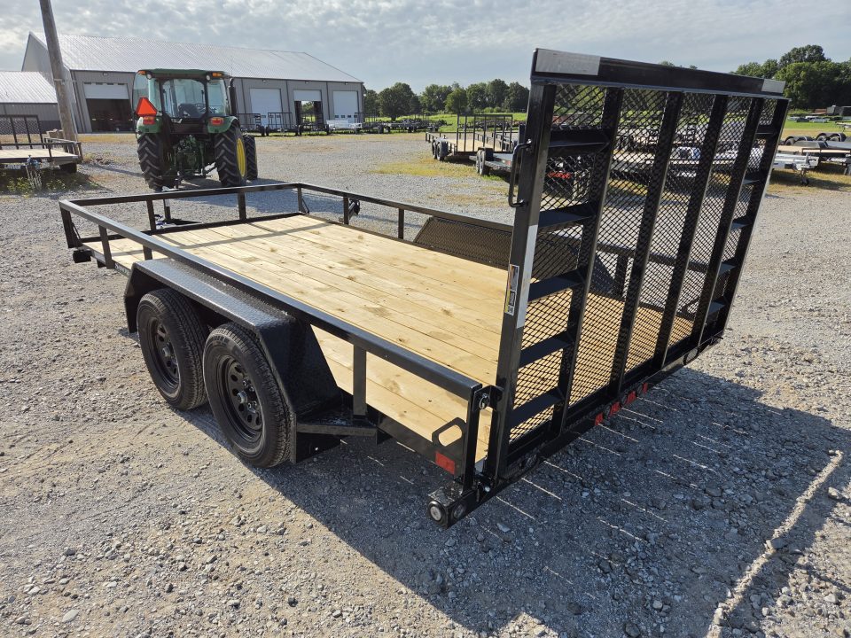 New 2026 Load Trail 83X14 TANDEM 7K TUBE TOP UTILITY W/4' SPRING GATE