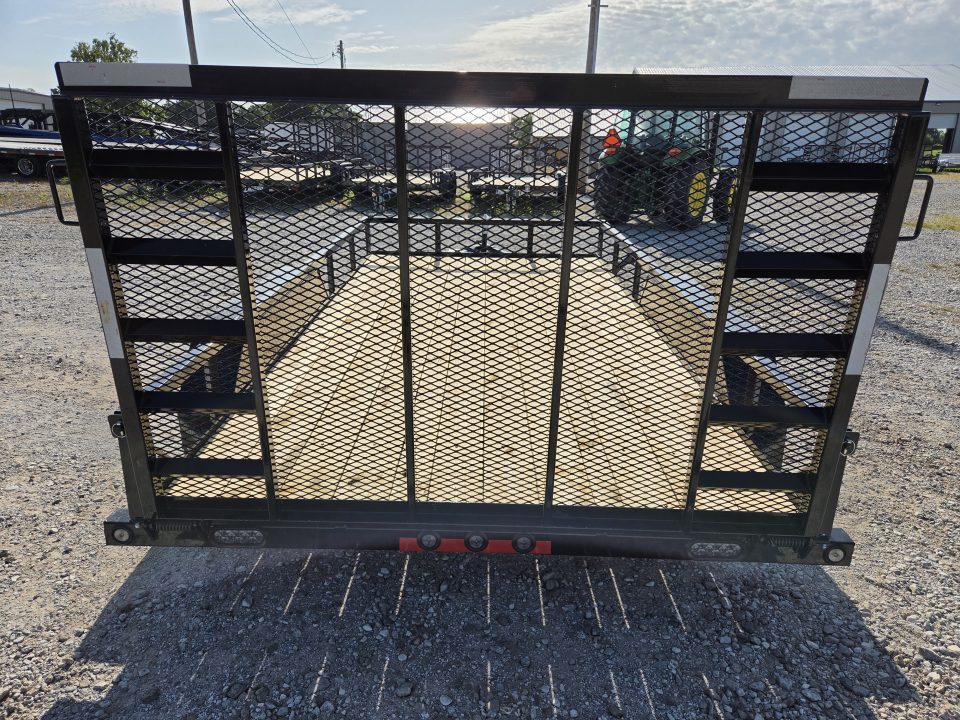 New 2026 Load Trail 83X14 TANDEM 7K TUBE TOP UTILITY W/4' SPRING GATE