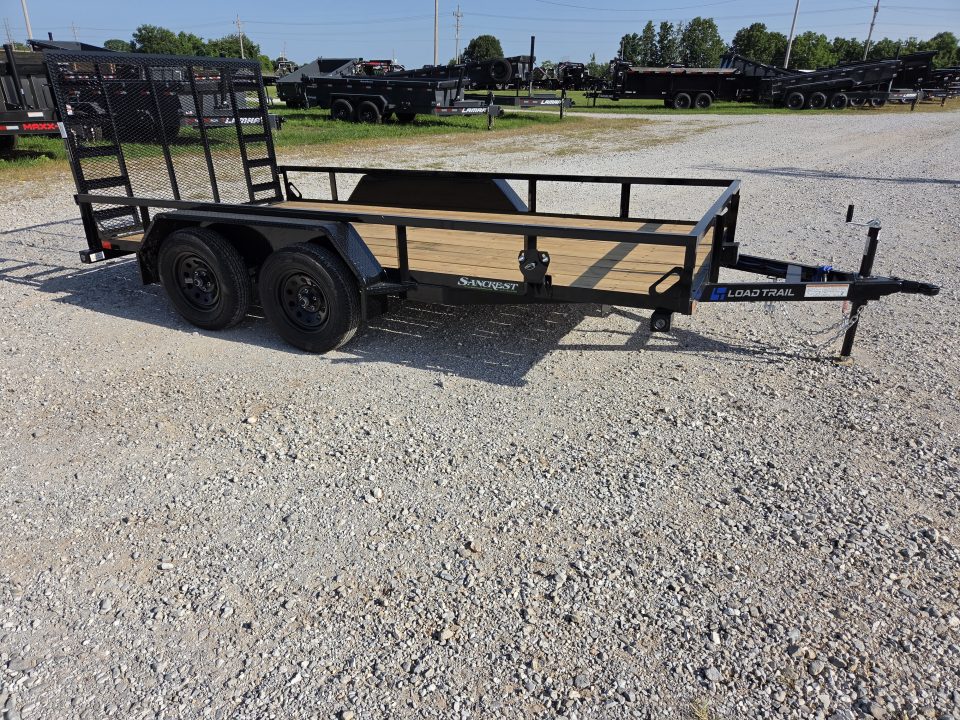 New 2026 Load Trail 83X14 TANDEM 7K TUBE TOP UTILITY W/4' SPRING GATE