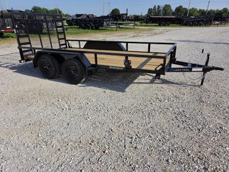 New 2026 Load Trail 83X14 TANDEM 7K TUBE TOP UTILITY W/4' SPRING GATE