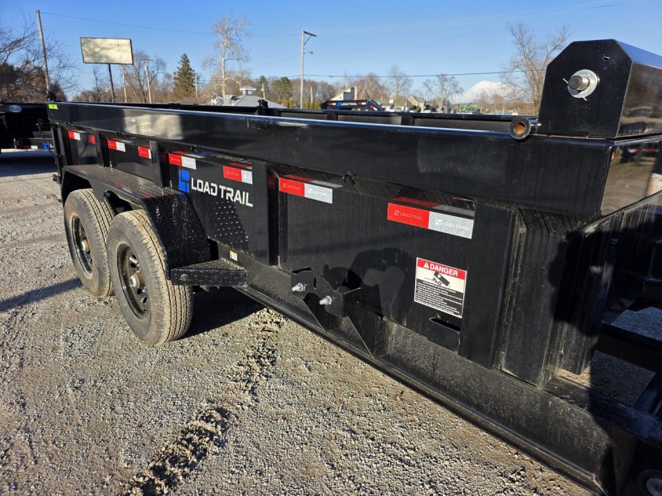 New 2026 Load Trail COMMERCIAL TELESCOPIC 83X14 DUMP TRAILER 2 FT SIDES 7 GA FLOOR 83 X 14 Dump Trailer