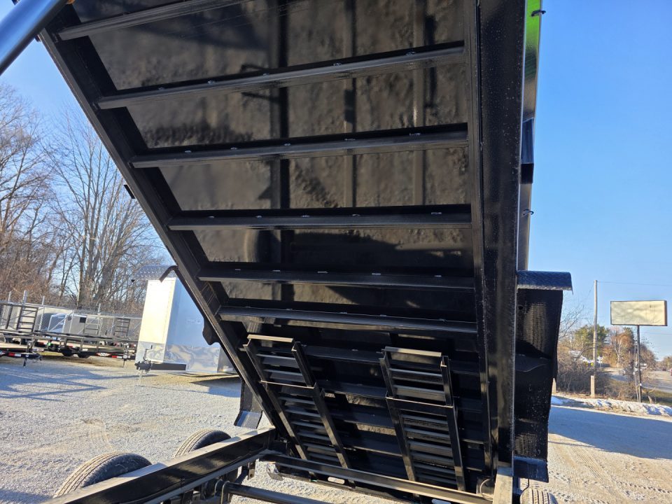 New 2026 Load Trail COMMERCIAL TELESCOPIC 83X14 DUMP TRAILER 2 FT SIDES 7 GA FLOOR 83 X 14 Dump Trailer
