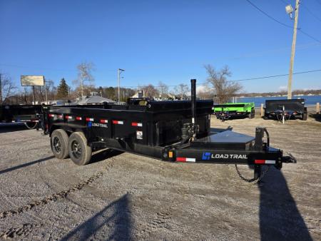 New 2026 Load Trail COMMERCIAL TELESCOPIC 83X14 DUMP TRAILER 2 FT SIDES 7 GA FLOOR 83 X 14 Dump Trailer