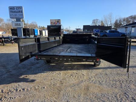 New 2026 Load Trail COMMERCIAL TELESCOPIC 83X14 DUMP TRAILER 2 FT SIDES 7 GA FLOOR 83 X 14 Dump Trailer