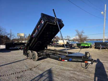 New 2026 Load Trail COMMERCIAL TELESCOPIC 83X14 DUMP TRAILER 2 FT SIDES 7 GA FLOOR 83 X 14 Dump Trailer