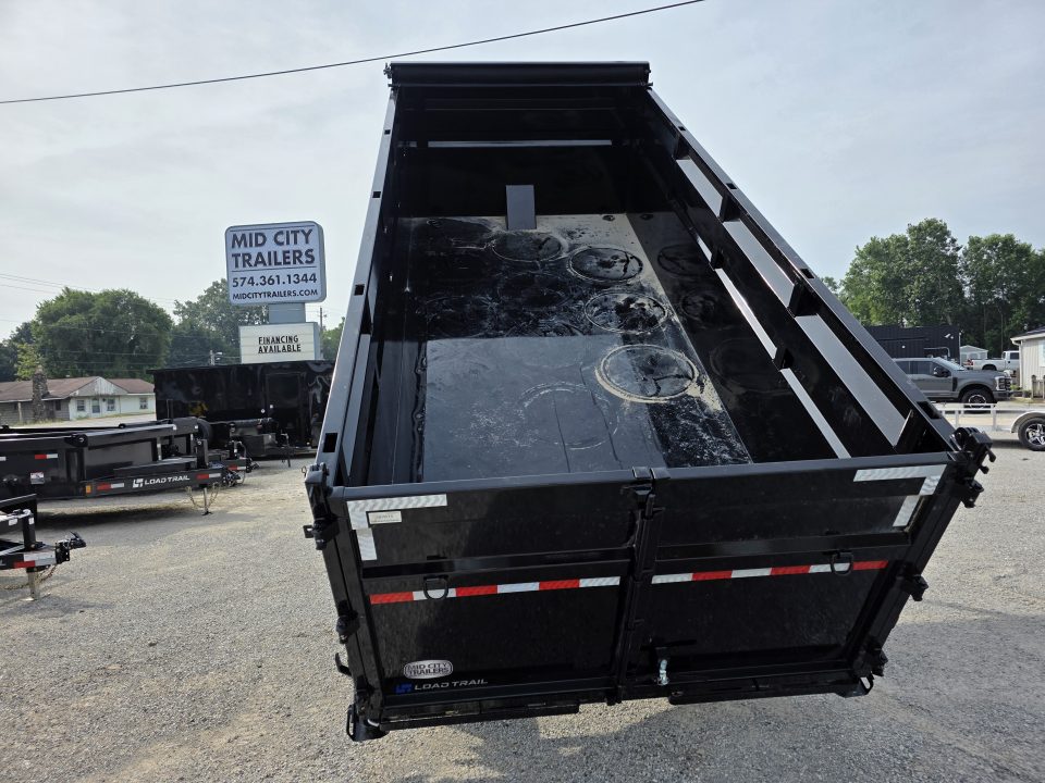 New 2026 Load Trail 83X16 TELESCOPIC COMMERCIAL GRADE 14K DUMP TRAILER 48" HIGH SIDE TELESCOPIC 7 GA FLOOR 83 X 16 Dump Trailer