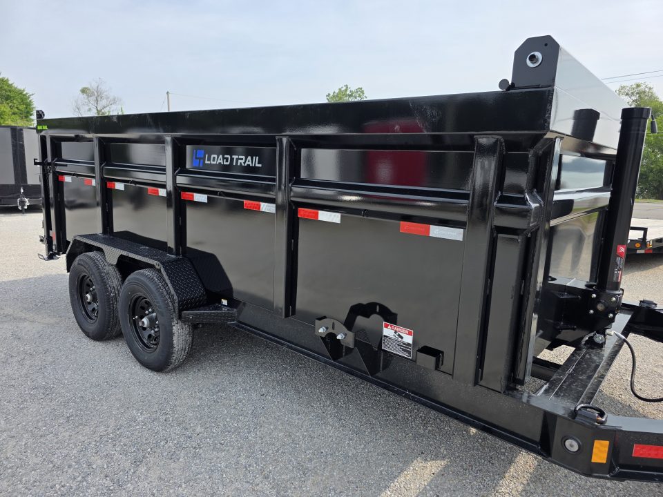 New 2026 Load Trail 83X16 TELESCOPIC COMMERCIAL GRADE 14K DUMP TRAILER 48" HIGH SIDE TELESCOPIC 7 GA FLOOR 83 X 16 Dump Trailer