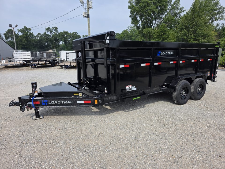 New 2026 Load Trail 83X16 TELESCOPIC COMMERCIAL GRADE 14K DUMP TRAILER 48" HIGH SIDE TELESCOPIC 7 GA FLOOR 83 X 16 Dump Trailer