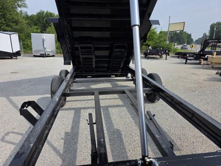 New 2026 Load Trail 83X16 TELESCOPIC COMMERCIAL GRADE 14K DUMP TRAILER 48" HIGH SIDE TELESCOPIC 7 GA FLOOR 83 X 16 Dump Trailer