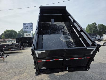 New 2026 Load Trail 83X16 TELESCOPIC COMMERCIAL GRADE 14K DUMP TRAILER 48" HIGH SIDE TELESCOPIC 7 GA FLOOR 83 X 16 Dump Trailer