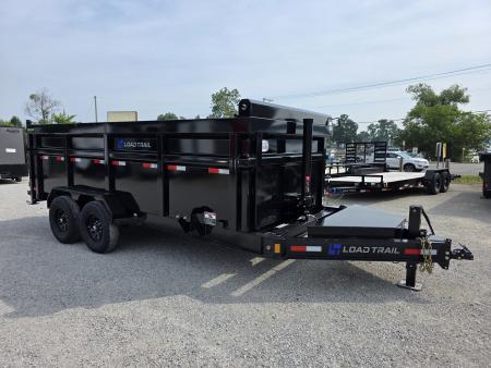 New 2026 Load Trail 83X16 TELESCOPIC COMMERCIAL GRADE 14K DUMP TRAILER 48" HIGH SIDE TELESCOPIC 7 GA FLOOR 83 X 16 Dump Trailer