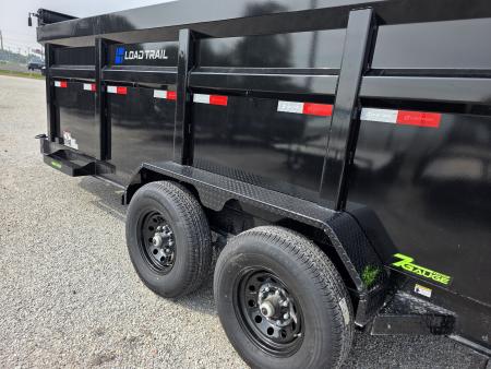 New 2026 Load Trail 83X16 TELESCOPIC COMMERCIAL GRADE 14K DUMP TRAILER 48" HIGH SIDE TELESCOPIC 7 GA FLOOR 83 X 16 Dump Trailer