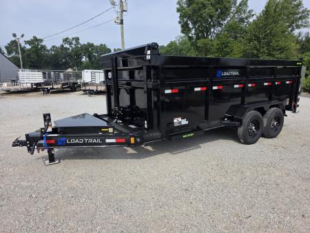 New 2026 Load Trail 83X16 TELESCOPIC COMMERCIAL GRADE 14K DUMP TRAILER 48" HIGH SIDE TELESCOPIC 7 GA FLOOR 83 X 16 Dump Trailer