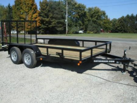New 2026 Gatormade Trailers 82  x 12' Tandem Axle Utility' Trailer