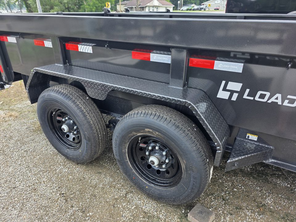 New 2026 Load Trail 83X16 14K DUMP TRAILER 24" SIDE 7 GAUGE FLOOR COMMERCIAL 83 X 16 Dump Trailer