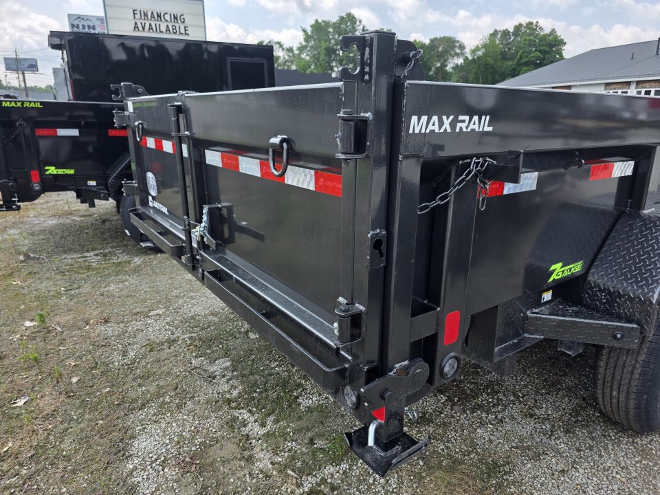 New 2026 Load Trail 83X16 14K DUMP TRAILER 24" SIDE 7 GAUGE FLOOR COMMERCIAL 83 X 16 Dump Trailer