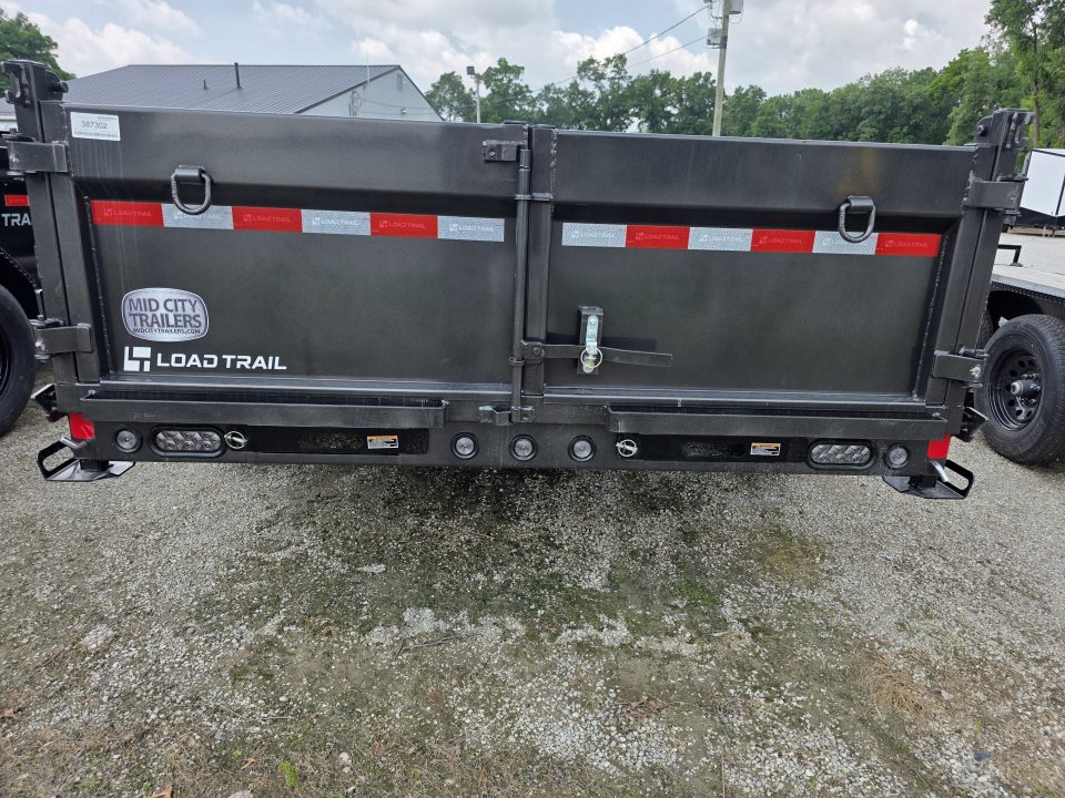 New 2026 Load Trail 83X16 14K DUMP TRAILER 24" SIDE 7 GAUGE FLOOR COMMERCIAL 83 X 16 Dump Trailer