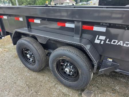 New 2026 Load Trail 83X16 14K DUMP TRAILER 24" SIDE 7 GAUGE FLOOR COMMERCIAL 83 X 16 Dump Trailer