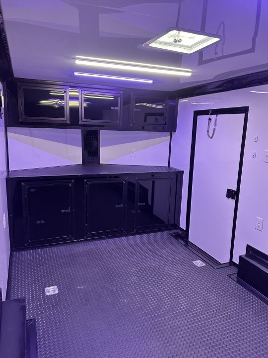 New 2027 Luxe 8.5x16 Car Hauler-5200lb Torsion- Finished PolyCore Car / Racing Trailer